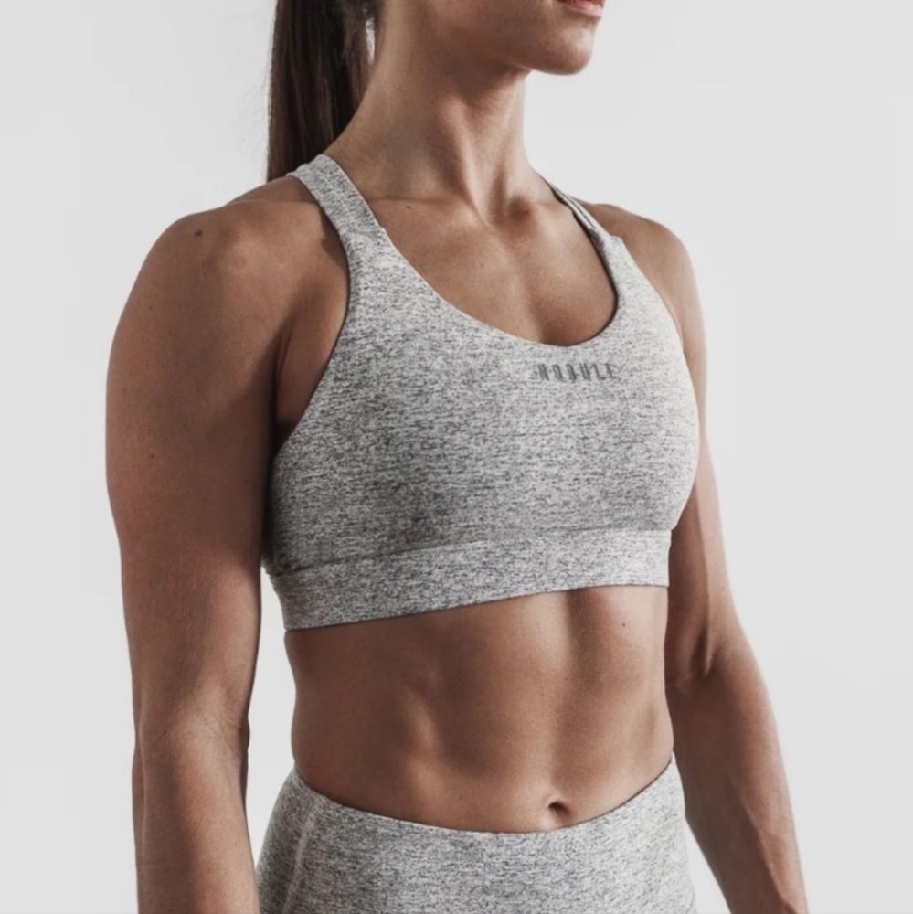 NOBULL Plush Heather Pace Sports Bra